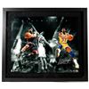 Image 1 : LeBron James  Magic Johnson Signed LE "Playmakers" 26x30 Custom Framed Photo (UDA COA)