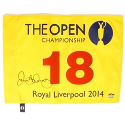 Rory McIlroy Signed LE 2014 Open Pin Flag (UDA COA)