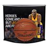 Image 1 : Kobe Bryant Signed NBA Game Ball Series Basketball With Custom Curve Display Case (Panini COA)