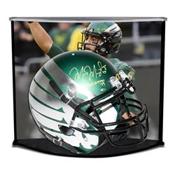 Marcus Mariota Signed LE Oregon Ducks Full-Size Authentic Pro-Line Custom Chrome Wings Helmet Inscri