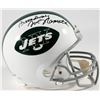 Image 1 : Joe Namath Signed Jets Full-Size Helmet Inscribed "Broadway" (PSA COA  Namath Hologram)