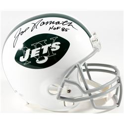 Joe Namath Signed Jets Full-Size Helmet Inscribed "HOF 85" (PSA COA  Namath Hologram)