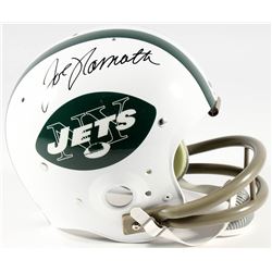 Joe Namath Signed Jets Full-Size Suspension Helmet  (Namath Hologram)