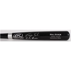 Jorge Soler Signed Custom Engraved Full-Size Rawlings Big Stick Baseball Bat Inscribed "Soler Power"