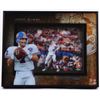 Image 1 : John Elway Signed Broncos "Prolific Passer" 16x20x3 Custom Framed Shadowbox Display (UDA COA)