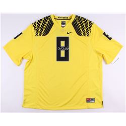 Marcus Mariota Signed Oregon Ducks Nike Authentic On-Field Jersey (UDA COA)