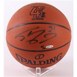 Shaquille O'Neal Signed LE "4x NBA Champion" Logo Game Ball Replica Basketball (UDA COA)