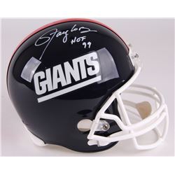 Lawrence Taylor Signed Giants Full-Size Helmet Inscribed "HOF 99" (Radtke COA)
