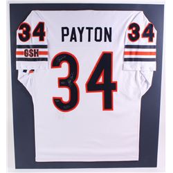 Walter Payton Bears LE 32x36 Matted Jersey Inscribed "Sweetness"  "16,726" (Steiner COA)