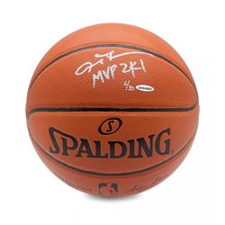 Allen Iverson Signed Basketball Inscribed "MVP 2K1" LE 30 (UDA COA)