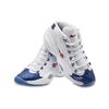 Image 1 : Allen Iverson Signed Reebok Question Mid Shoes With Blue Toe LE 30 (UDA COA)