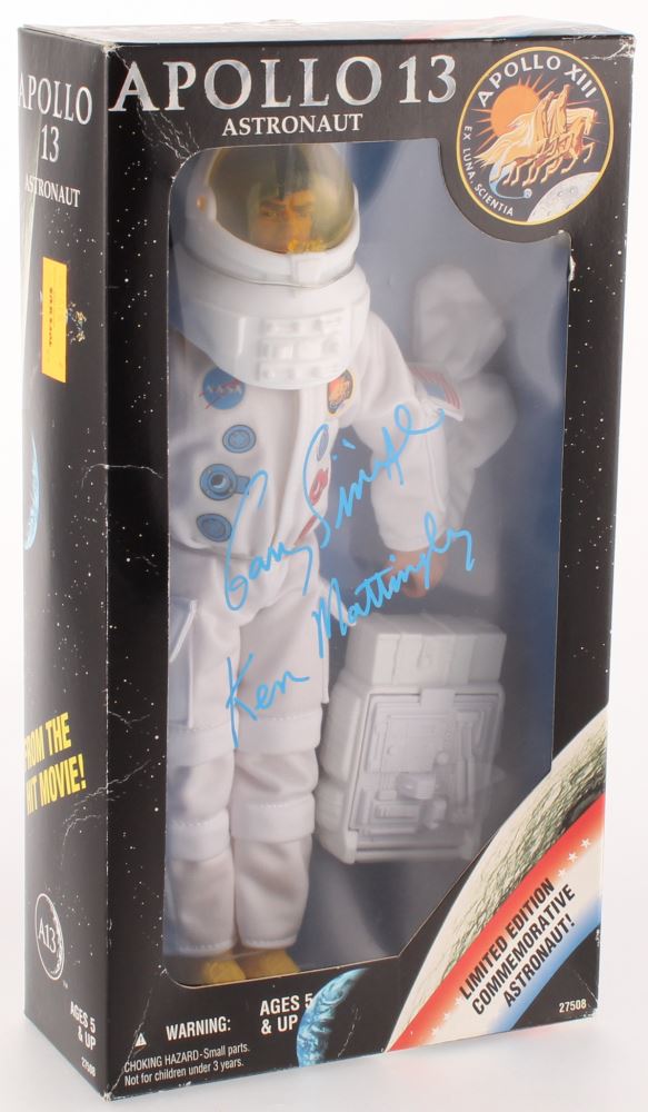 Gary Sinise Signed Apollo 13 Astronaut Figurine Inscribed Ken