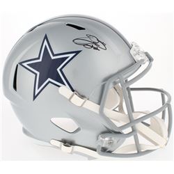 Emmitt Smith Signed Cowboys Full-Size Speed Helmet (Prova COA)
