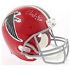 Image 1 : Chris Doleman Signed Falcons Full-Size Throwback Helmet Inscribed "HOF 12" (Radtke COA)