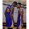 Image 1 : Stephen Curry  Kevin Durant Signed Warriors 20x24 Limited Edition Photo (Steiner COA  Panini COA)