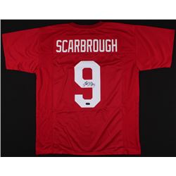 Bo Scarbrough Signed Alabama Crimson Tide Jersey (Radtke COA)