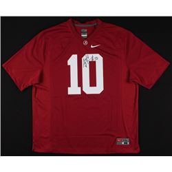 AJ McCarron Signed Alabama Crimson Tide Jersey (McCarron Hologram)