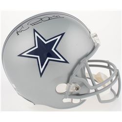 Michael "Playmaker" Irvin Signed Cowboys Full-Size Helmet (Radtke COA)