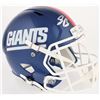 Image 1 : Saquon Barkley Signed Giants Color Rush Full-Size Speed Helmet (Panini COA)