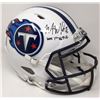 Image 1 : Marcus Mariota Signed Titans Limited Edition Full-Size Authentic On-Field Speed Helmet Inscribed "20