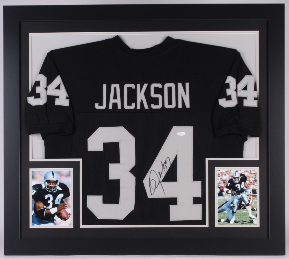 bo jackson framed jersey