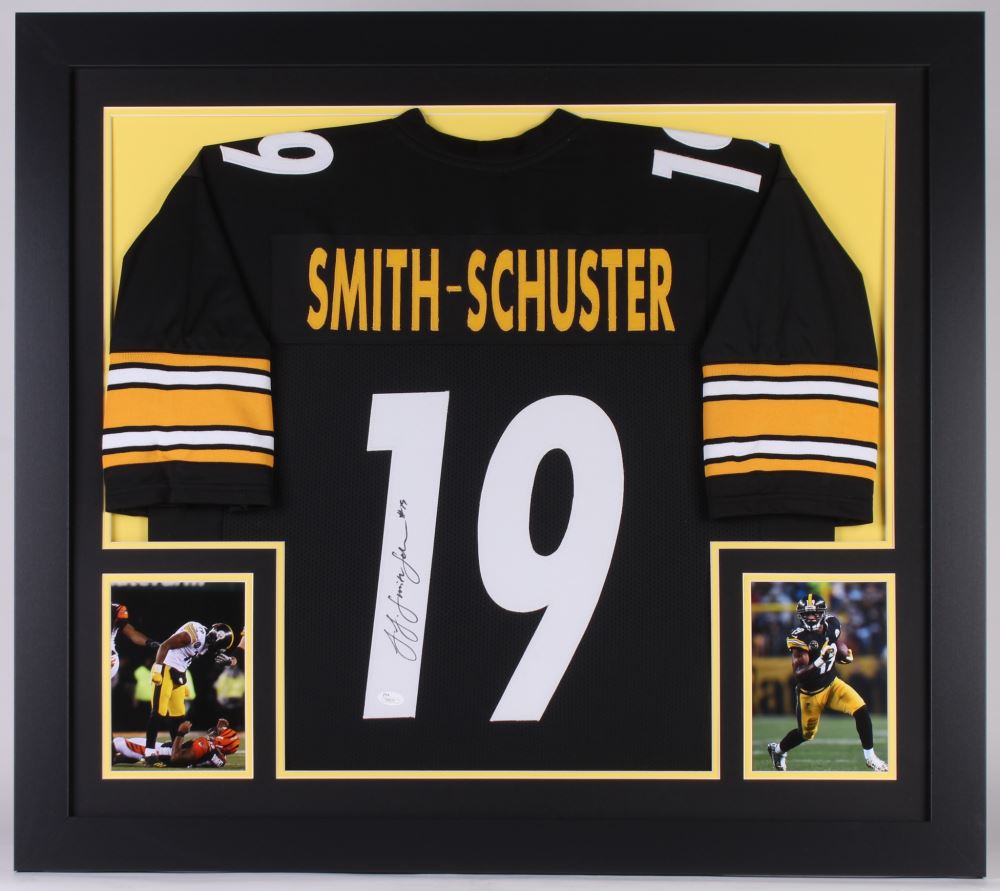 JuJu Smith-Schuster Signed Pro-Edition White Football Jersey (Beckett)