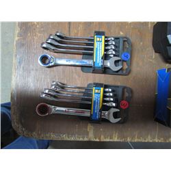 5pc. Metric & 5 pc SAE Ratchet wrenches