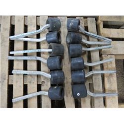 12 Boat trailer rollers