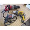 Image 2 : DeWalt tin shearer, Skil elec. Drill, Milwaukee Sawzall