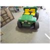 Image 3 : JD Child's Gator, 12V, 2 spd, Reverse 4x2, w/charger & dump box, guaranteed to work