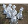Image 1 : Cooper Lighting Hanging Lights from Alfred Jenkins Soccer Center, groups of 6, 3ft x 2 ft diam