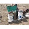 Image 2 : Pallet of 30"  forks only, misc tools, hoses, iron & cables