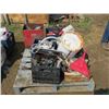 Image 2 : Parts from Auto knitter, pipe, meat hook, fire extinguisher, etc