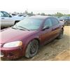 Image 3 : 2002 Chrysler Sebring VIN 1C3EL46R72N158680 SK Reg, as is