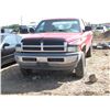 Image 1 : 1999 Dodge Ram Quad Cab, keys, as is, salvage, VIN 3B7HF13Y0XG170129