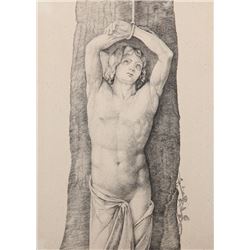 Jacopo de' Barbari, Saint Sebastien, Heliogravure