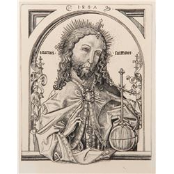 Maitre E. S., Le Sauveur du Monde, Heliogravure