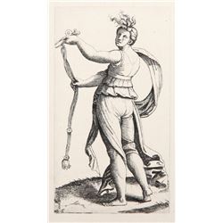 Marcantonio Raimondi, La Temperance, Heliogravure