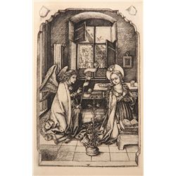 Wenzel von Olmutz, L'Annonciation, Heliogravure