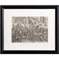 Matthaus Zaisinger (aka Master M.Z.), Le Grand Tournoi, Heliogravure