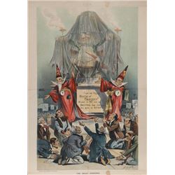 Halrymple, The Great Unknown from Puck Magazine, Lithograph