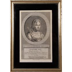 Malapeau, William Tell, Etching