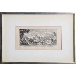 Gabriel Perelle, A Paris chez N Langlois..., Etching