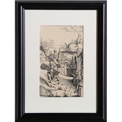 Mair von Landshut, Samson Portant la Porte de la Ville de Gaza, Heliogravure