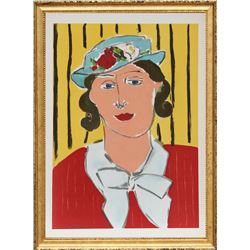 Henri Matisse, Portrait from Verve Vol. II Magazine No. 5/6, Lithograph