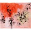 Image 1 : Rolph Scarlett, Abstract with Red on Pink, Gouache Painting
