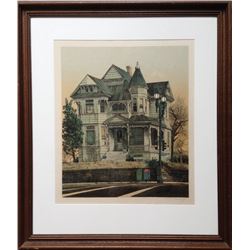 Merv Corning, Arlington House, Lithograph