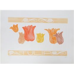 Hari, Tulip, Etching