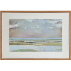 Rene Genis, Seascape, Watercolor Painting