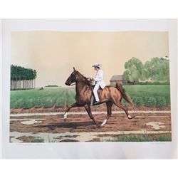 Mel Hunter, Tennessee Walker, Lithograph